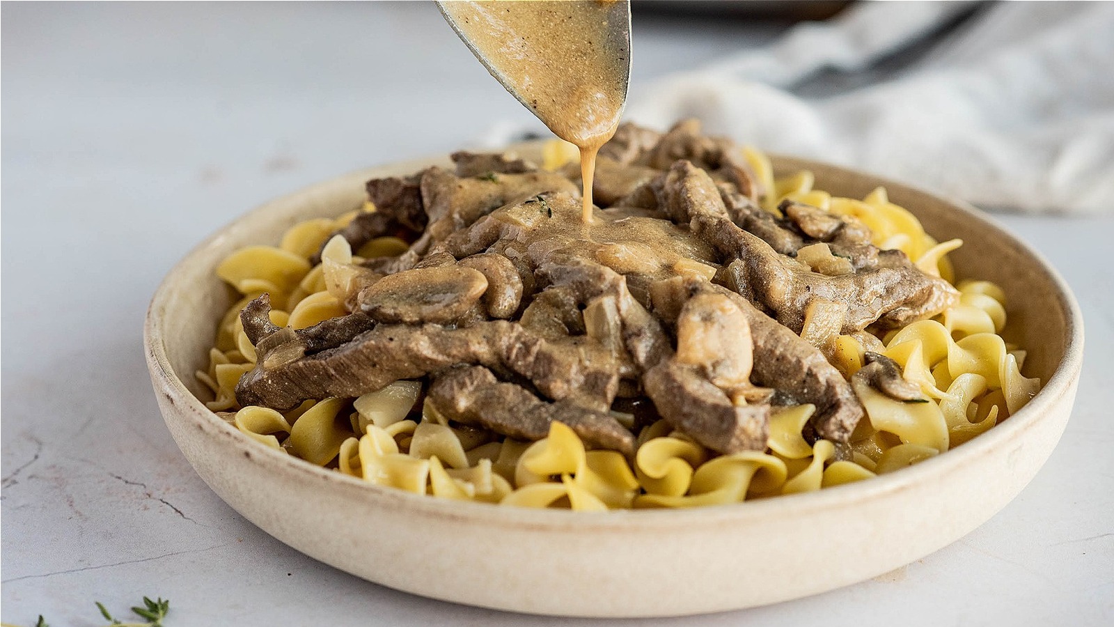 Beef Stroganoff