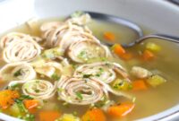 consomme celestine soup