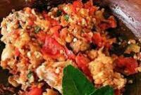 sambal daun jeruk