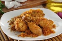ayam goreng serundeng
