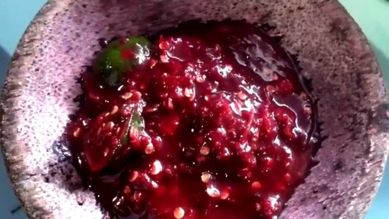 sambal punclut