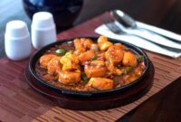 tahu hotplate ayam jamur